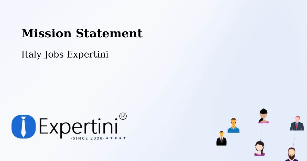 Mission Statement - Italy Jobs Expertini