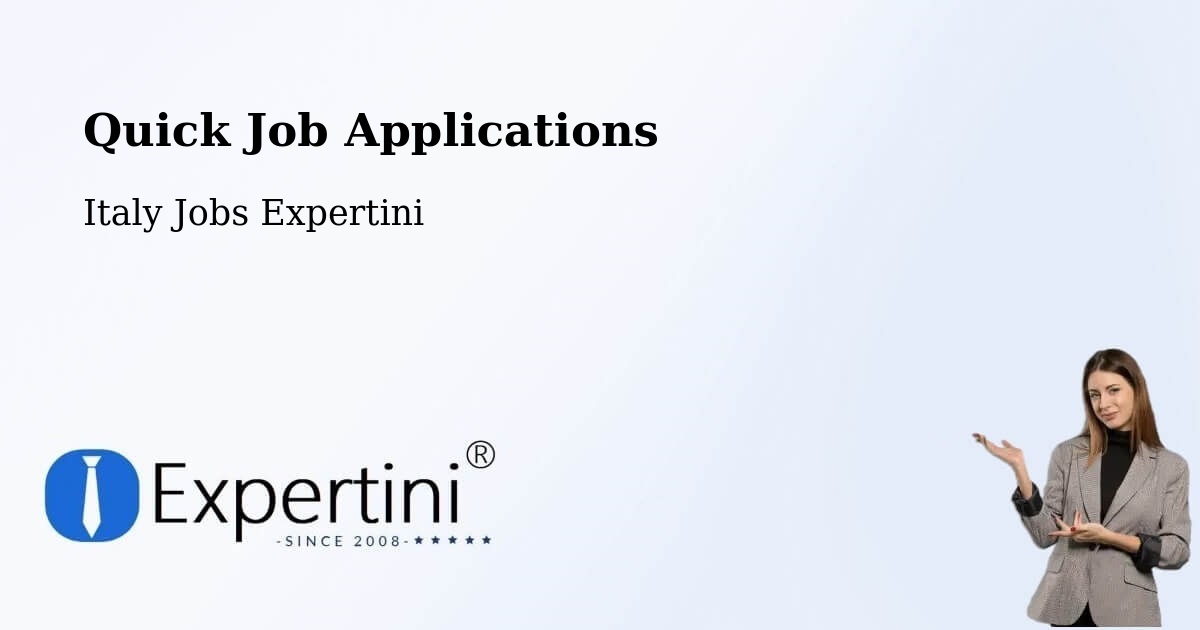 Quick Apply Feature – Carimate - Italy Jobs Expertini